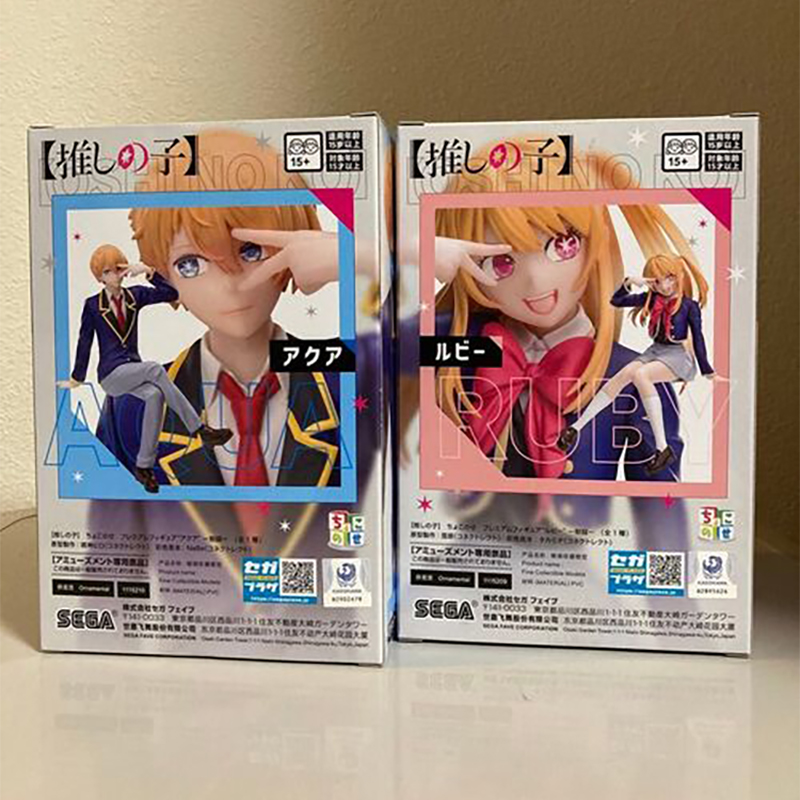 セガ-アニメのアクションフィギュア,13cm,PVC,PM  - Model Kit Oshi No Ko のレビューと価格
