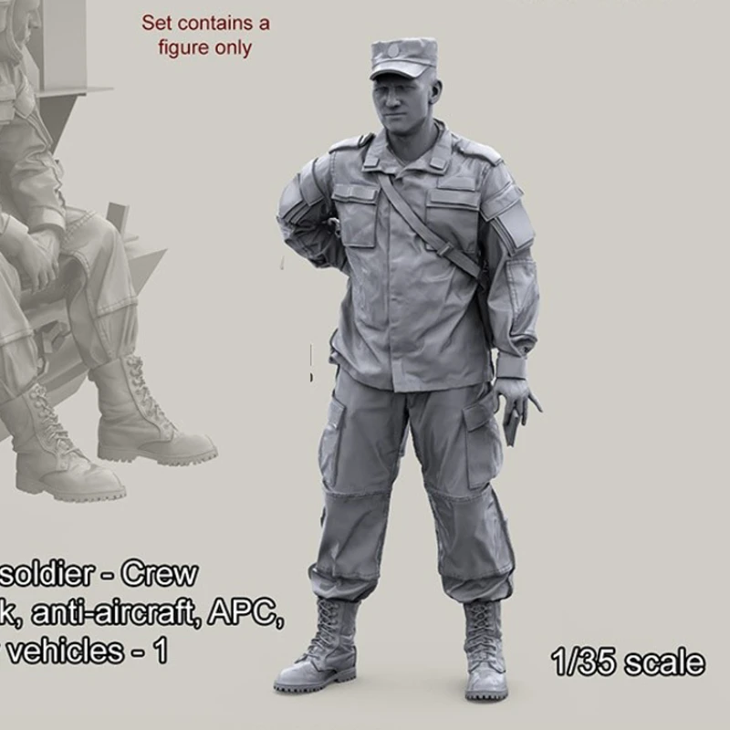 1/35 ダイキャスト樹脂フィギュアモデル構築キット現代ロシ - Model Kit Gunpla のレビューと価格