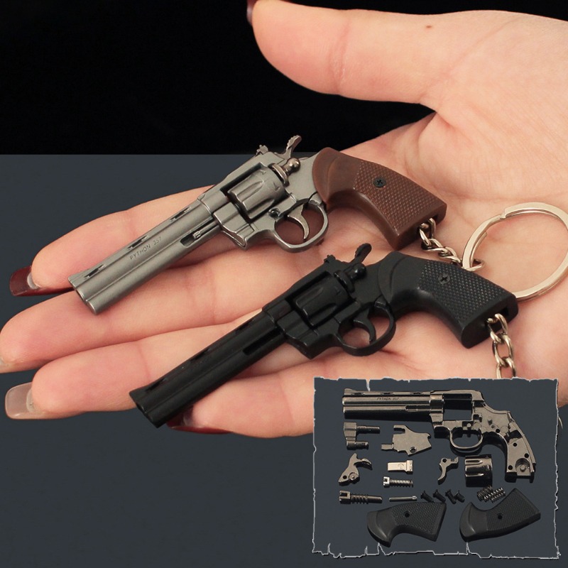 新1:3スケール 分解可能 メタルガンモデル ミニリボルバー - Model Kit Revolver のレビューと価格