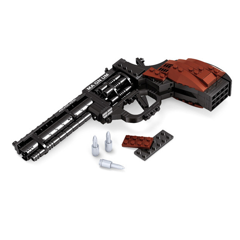 Ausini swat magnumピストル,組み立てられた - Model Kit Revolver のレビューと価格