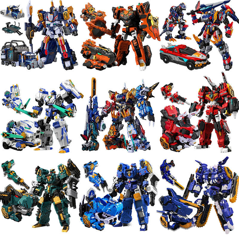9 in 1 ミニフォース8 レックスカイザー 変形恐竜ロボ - Model Kit Dinosaur のレビューと価格
