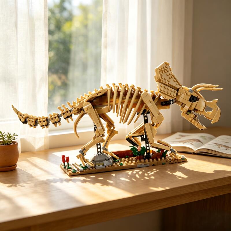 大人気商品 1154ピース 恐竜化石モデル ビルディングブロ - Model Kit Dinosaur のレビューと価格