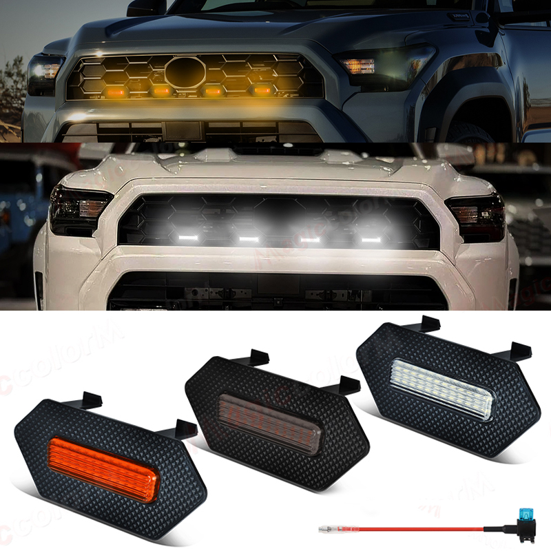 2025年式トヨタ4ランナーTRD Pro車用フロントグリル - Model Kit Led のレビューと価格