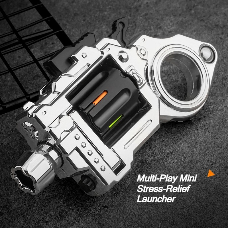 EDCフィジェットスピナーリボルバーおもちゃ合金ミニガンモデ - Model Kit Revolver のレビューと価格
