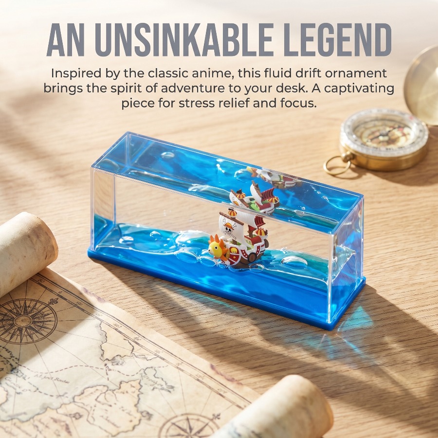 ワンピース サウザンドサニー号 浮遊ボトル 液体入り ゴーイ - Model Kit Ship のレビューと価格