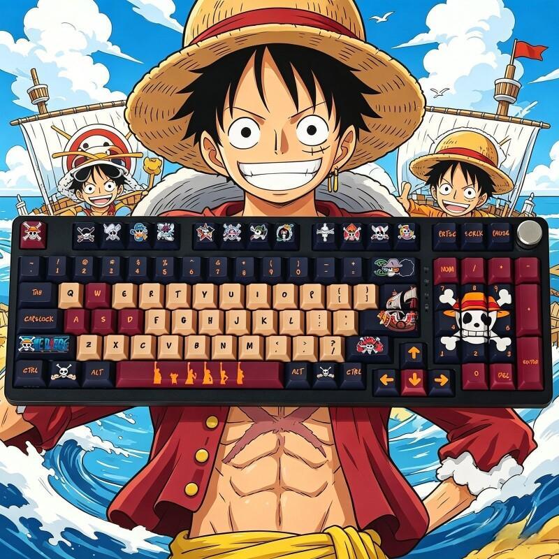 バンダイワンピースモンキー D. ルフィキーキャップセット  - Model Kit One Piece Bandai のレビューと価格