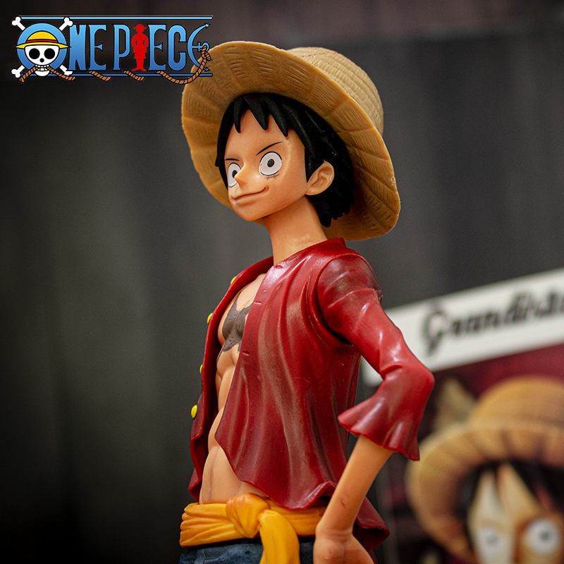 ホット28cm ワンピース アニメフィギュア 自信満点笑顔の - Model Kit One Piece Bandai のレビューと価格