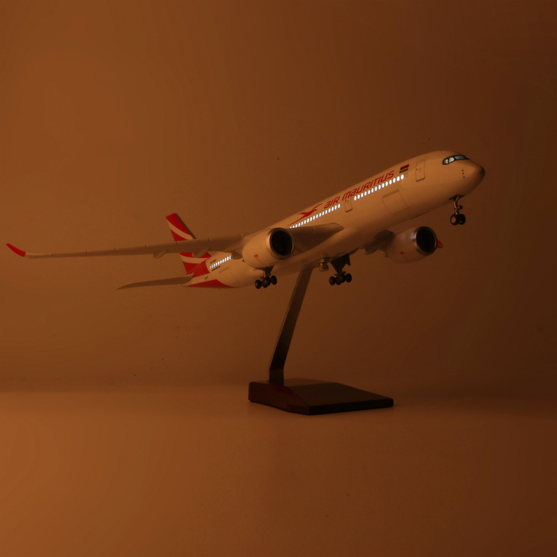 47 センチメートルモーリシャス A350 モデル航空機着陸 - Model Kit Planes のレビューと価格