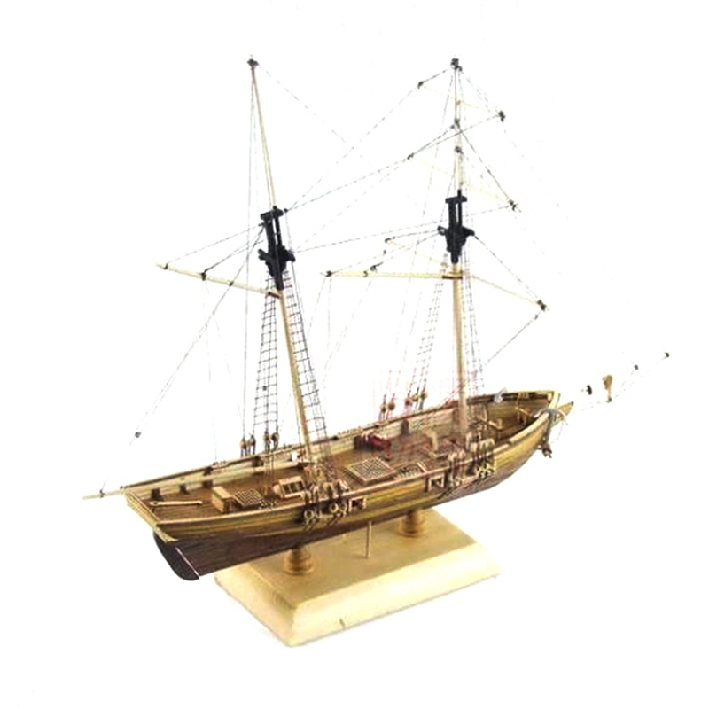 新しい 1PC 1:70 新しい港木製帆船モデル DIY キ - Model Kit Ship のレビューと価格