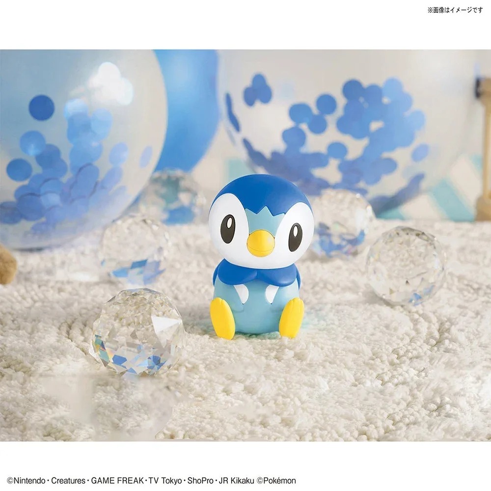 バンダイオリジナルポケモンフィギュアモデルキットクイックシリ - Model Kit Quick Piplup のレビューと価格
